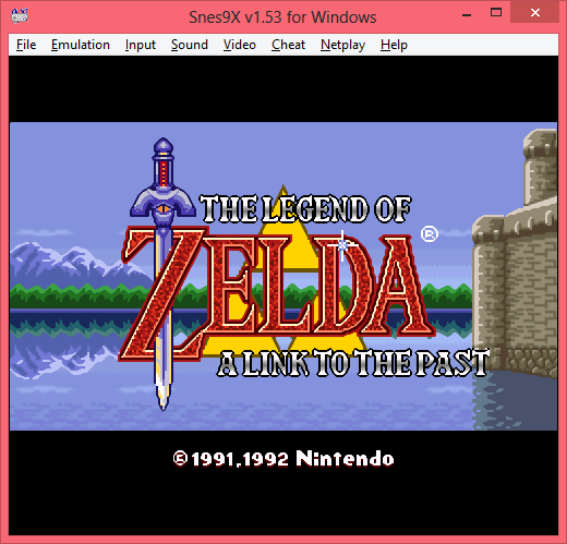 SNES The Legend of Zelda: A Link to The Past (Widescreen 16:9 bsnes-HD b5)  